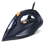 Philips Azur 7000 Series Steam Iron - 3000W, 55g/min Steam, 250g Steam Boost, Vertical Steam, SteamGlide Elite Soleplate, Blue/Yellow (DST7060/20)