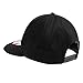 New Era 9FIFTY Authentic Flat Bill Snapback Adjustable Baseball Cap - Black