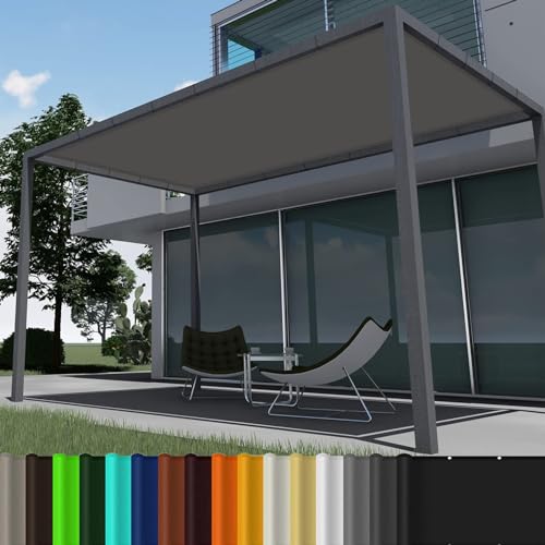 Voile d'ombrage imperméable pour se protéger de la pluie sur la terrasse - 2