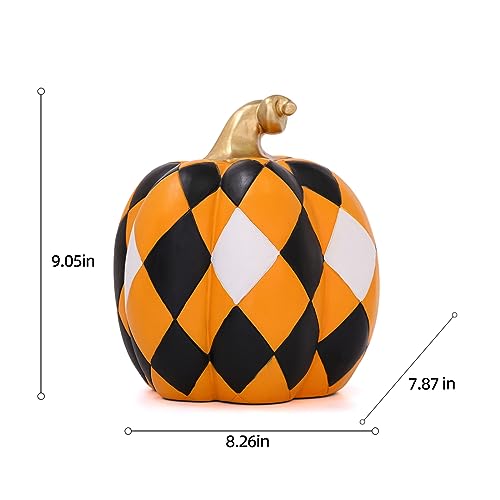 Suoedd-Pumpkin-Statues-Modern-Home-Decor-905-Resin-Pumpkin-Figurines-for-Living-Room-Desk-Table-Home-Office-DecorBookshelf-DecorSculptures-Decor-for-ShelvesGifts-for-Halloween-Thanksgiving Suoedd Pumpkin Statues Modern Home Decor 905 Resin Pumpkin Figurines for Living Room Desk Table Home Office DecorBookshelf DecorSculptures Decor for ShelvesGifts for Halloween Thanksgiving