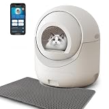 Self Cleaning Cat Litter Box - Anti-Pinch/Odor-Removal Design Automatic Cat Litter Box, Extra Large