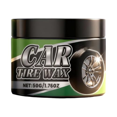 タイヤコーティング | 50g 自動車用 タイヤ リストア ペースト - ホイール ディテーリング エージェント - 車、トラック、アールブイ、船舶、バイク、ガレージ、リム、ディテーリング、クリーニング用