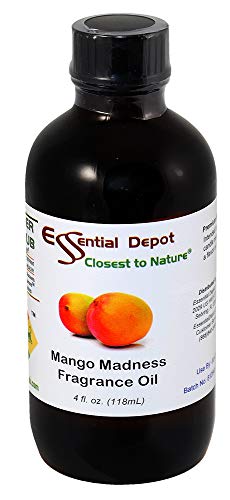 Mango Madness Fragrance Oil - 4 Oz - Supplied In 4 Oz. Amber Glass Bottle With Black Phenolic Cone Lined And Safety Sealed Cap. #TOP15