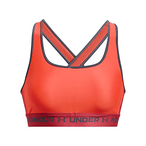 Image of Under Armour Women's Crossback Mid Impact Sports Bra