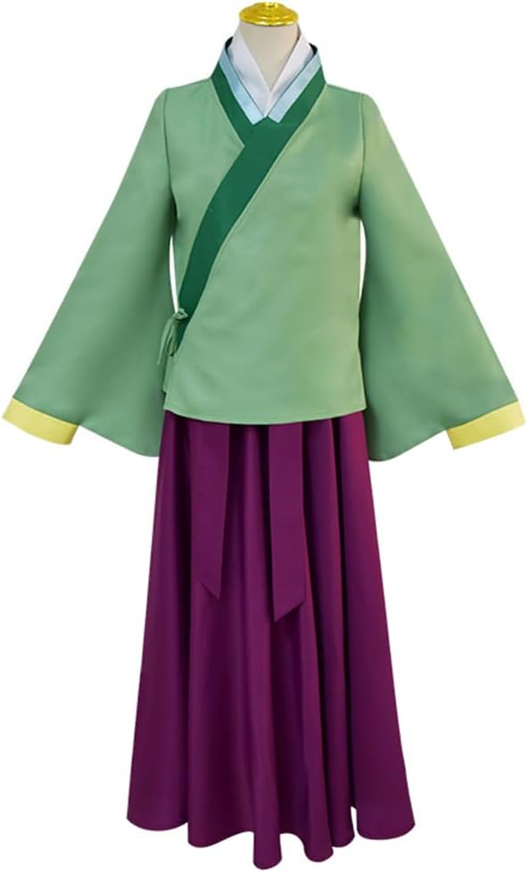 Maomao Cosplay Costume The Apothecary Diaries Cosplay Kimono Maomao Uniform Green Dress Halloween
