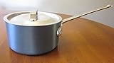 Calphalon Commercial Hard-Anodized 4-1/2-Quart Saucepan with Lid