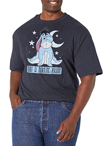 T-shirt Disney Bourriquet idéal pour un look décontracté bleu marine chiné XL