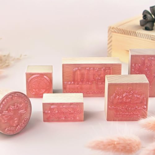 Custom Stamp with Logo Name, Multiple Size Personalized Rubber Stamps with Handle for Business,Stamp Maker,Return Address Stamps (Rectangular 1 * 3 in)