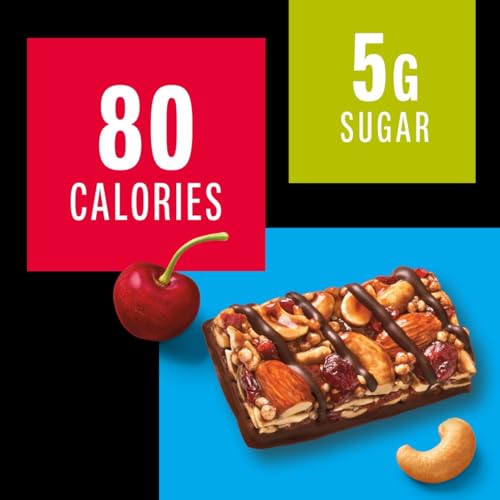 Minis, Dark Chocolate Cherry Cashew, 0.7 oz Bar, 10/Pack