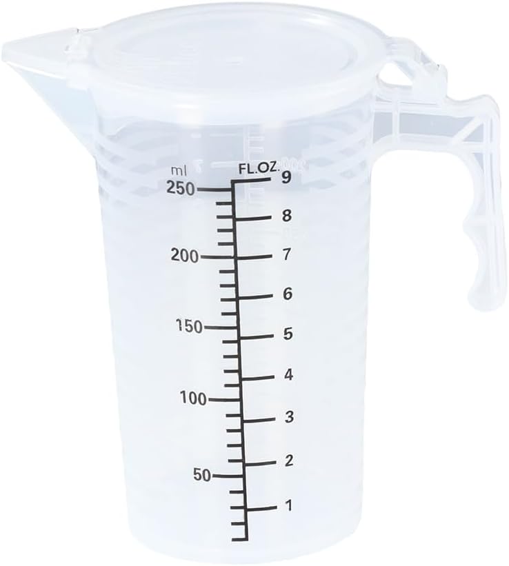 Amazon.com: Plastic Ounce Measuring Cups and Mixing Pitcher for Baking ...