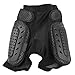 Pantalon de Protection de Hanche de Cyclisme, Pantalon de Protection de Protection de Hanche de Cyclisme de Sport pour Le Ski, Le Patinage à roulettes, Le Snowboard (Noir)(S)