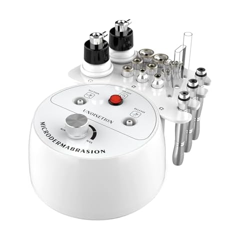 UNOISETION Diamond Microdermabrasion Machine Professional, 3 in 1 Dermabrasion Facial Peeling Skin Care Device for Salon Personal Home Use Cover