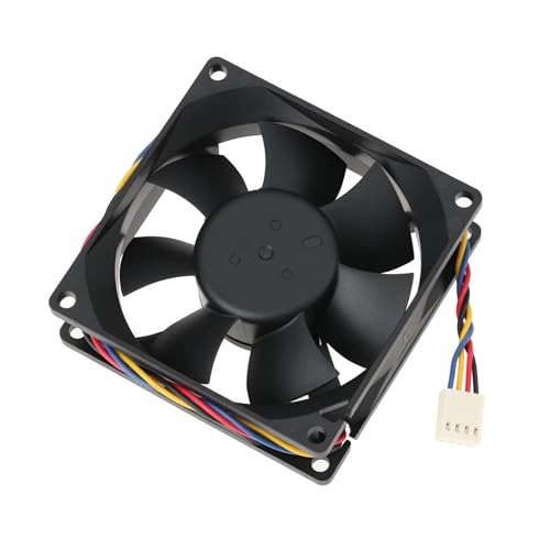 VGOL Ventilador de Refrigeración para Disipador Térmico de Escritorio de 4 Pines FA08025M12LPA (80 X 80 X 25 Mm) Compatible con HP Pavilion 500-023w