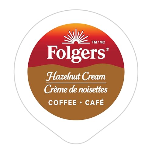 Image of Folgers Hazelnut Cream K-Cup Coffee Pods 12 Count