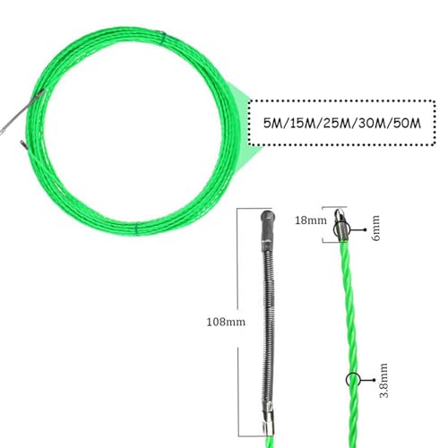 Extractor de cables electricos para reformas del hogar y tendido de lineas 4