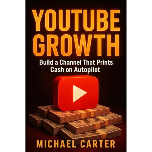 YouTube Growth Audiolibro Por Michael Carter arte de portada
