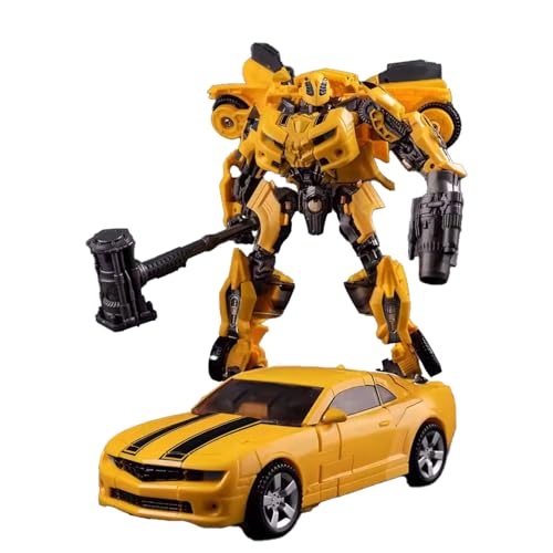 Juguetes Dobles Transformer, Optimus Prime, Bumblebee, Juguetes Mecha, Juguetes para niños, Regalos de cumpleaños, Adornos de Juguetes