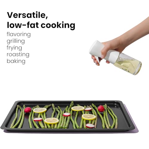 Image of Mistifi Glass Oil Sprayer /Mister 5.1 fl oz (150ml), For Cooking Oil, Olive Oil, Soy Sauce, Vinegar, Non-Aerosol Refillable Dispenser, Spray Bottle (FS638 HappyDonut)