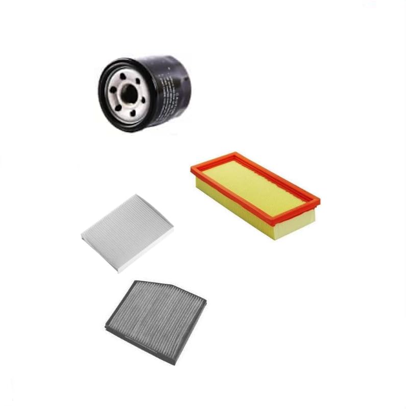 AOQ - KIT TAGLIANDO 3 FILTRI COMPATIBILE CON LANCIA YPSILON (843) 1.2 BENZINA 44kw 60cv dal 2003 al 2011