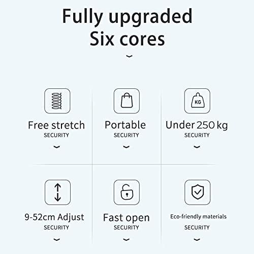 Benebomo Sgabello pieghevole telescopico