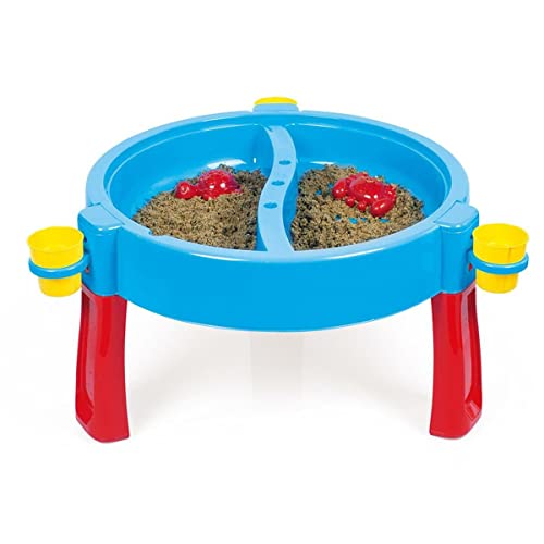 Table sable et eau 3 en 1 Dolu avec couvercle | Table activité plastique extérieur - 4