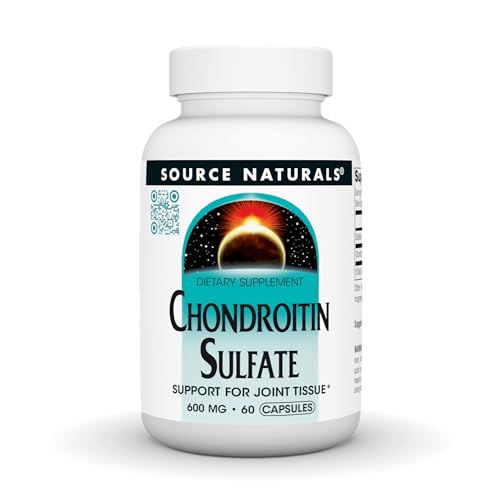 Source Naturals Chondroitin Sulfate Support for Joint Tissue* - 600 mg - 60 Capsules