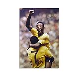 Boyg Pele Poster The King of Football Poster Canvas HD Printing Wall Art Interior Home Decor Gifts F