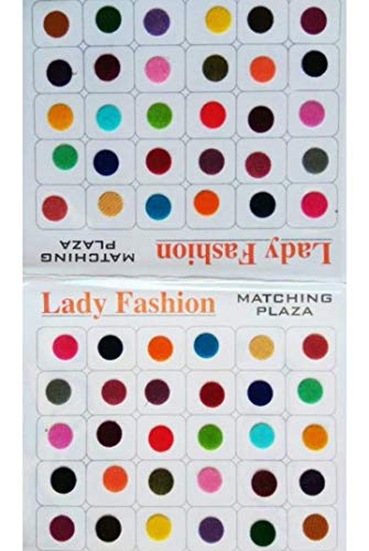 RED Velvet Dot Bindi Tattoo Assorted Colors 95 Stickers Adhesive Body Jewelry by Golden India P54