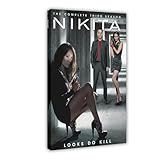 LOPEEY Nikita TV-Serie-Poster, Leinwand-Poster, 