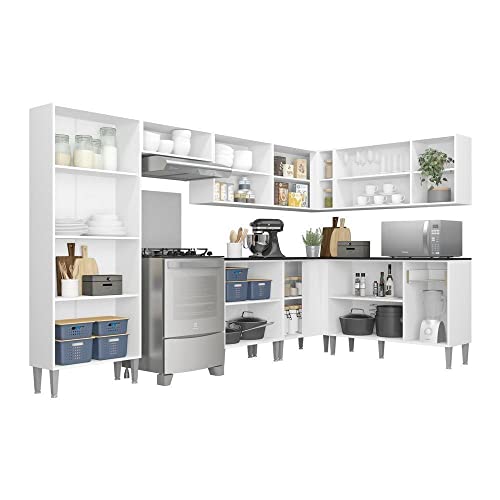 Cozinha Completa c/Armário e Balcão Xangai Soul Multimóveis