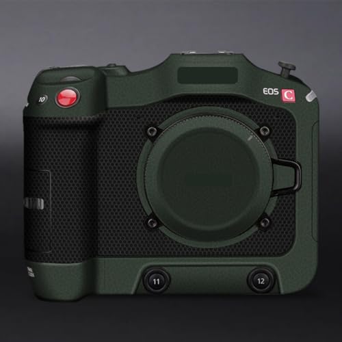 Skin Canon C70 anti-rayures en vinyle motif dessin animé vert pour boîtier