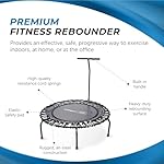 JumpSport Home Fitness Trampoline - Indoor Mini Rebounder Trampoline for Adults - Professional's Choice, Safe & Stable - Image 3