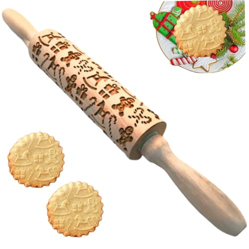 kitchen embossed rolling pin