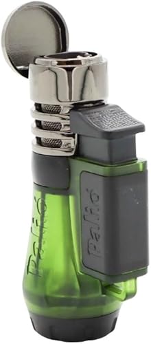 Palio Vesuvio - Encendedor de chorro triple, color verde