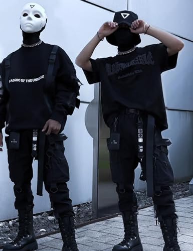 EMMIOL Men's T Shirts Short Sleeves Crew Neck Cotton Tees Loose Solid Streetwear Graphic Tops Grunge Grunge Shirts3