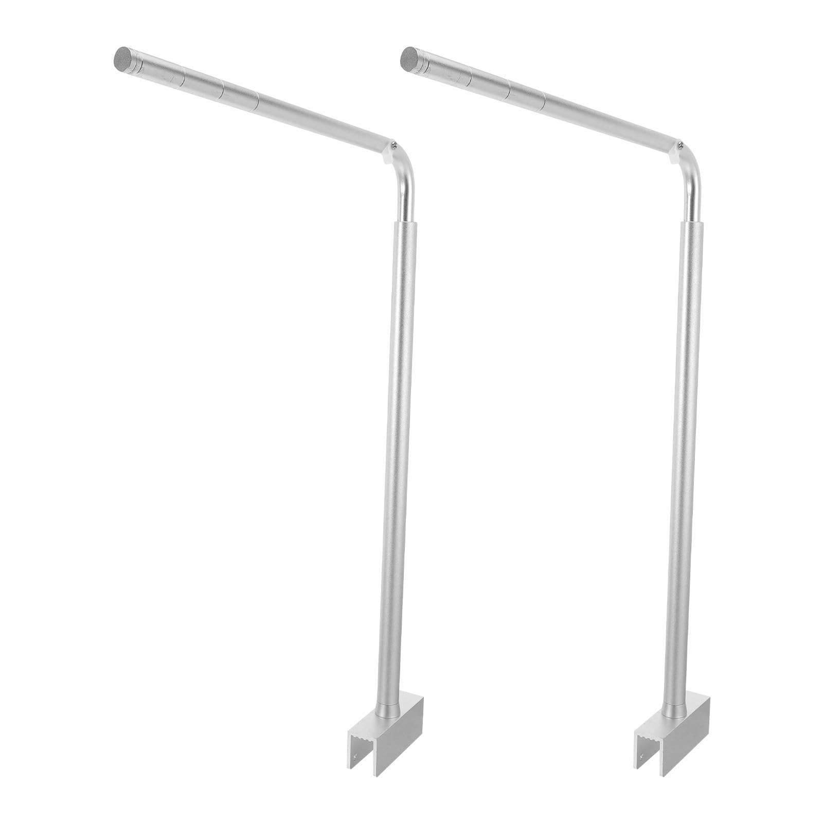TOYANDONA 2 Piezas Soporte Ajustable para Luz de Acuario Base Resistente para Lámpara de Pecera Soporte para Tanque Compatible con Acuarios Marinos Agua Dulce