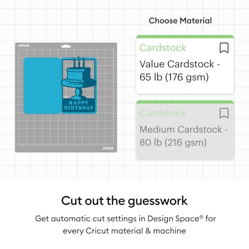 Cricut Value Cardstock, Black - 8.5 in x 11 in (80 Sheets) - image 3