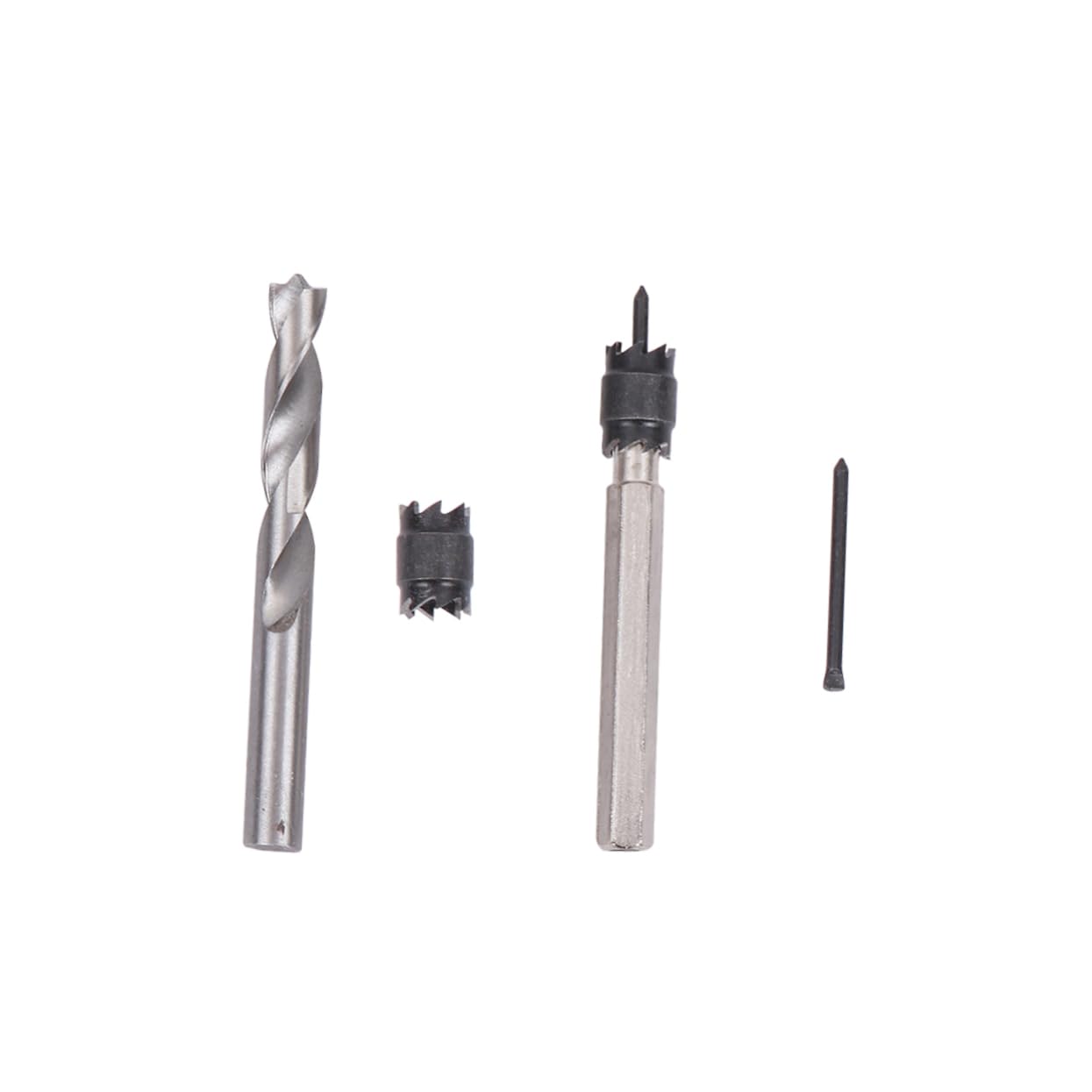 Yardenfun 9pcs Spot Weld Cutter Welding Drill Bits Rotary Spot Weld Remover Cutting Machine Spot Weld Remover Non Return Valve Fire Extinguisher Car Electric Drill Bits Rotary Cutters Silver