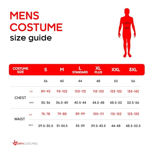 Fun Shack Mens Wooden Puppet Costume Movie Week Halloween Costumes for Men Adult - Available in Sizes M, L, XL