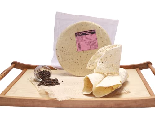 Image of JAIN'S PURE MOONG PUNJABI PAPAD 200 GM | Ready to Cook Papad (Pack of 2)