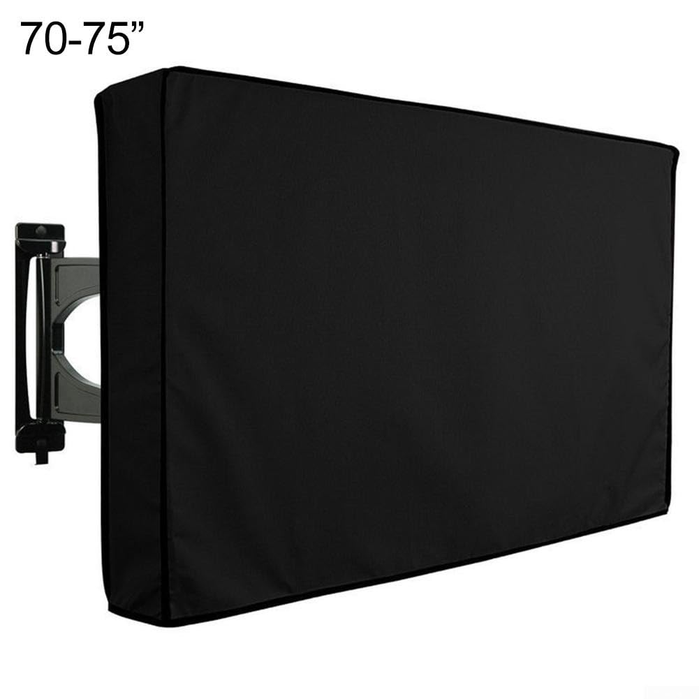 Housse de protection extérieure en tissu Oxford 600D pour téléviseur écran plat 70-75 pouces