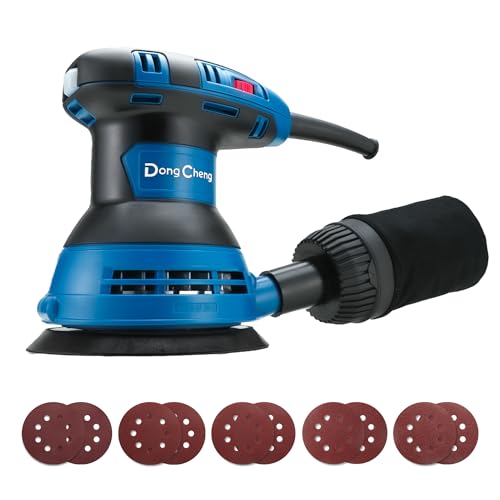 DongCheng Ponceuse excentrique 300 W, 125 mm, 6...