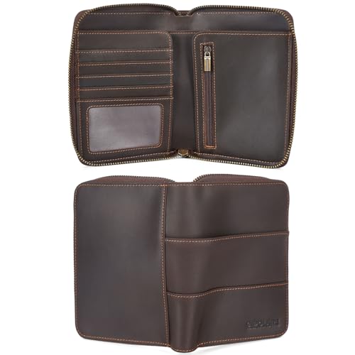 Polare Original POLARE LEATHER PASSPORT WALLET Polare Full Grain Leather Travel Passport Wallet thumb #7