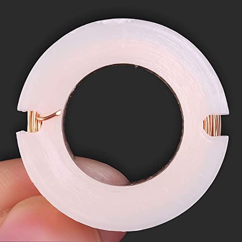 Magnet Draht, Kupferlackdraht Magnetspule Wicklung, für Herstellung Elektromagnet Motor messingdraht isoliert,das Verbinden oder das Löten Zweck, 0.5 mm Dicke 10 m Länge