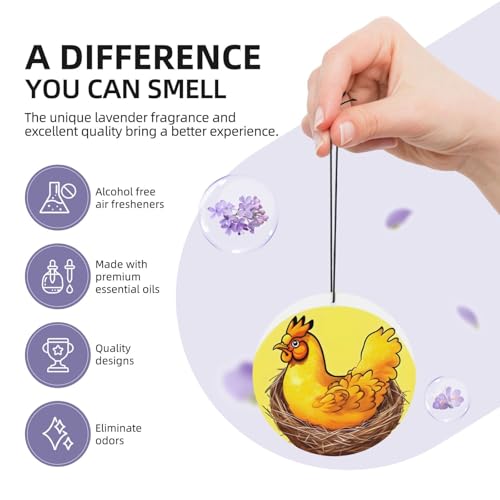 Hojas Aromatizadas Bird's Nest Golden Chicken para Auto miniatura 5