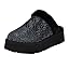 Black Denim Rhinestone Logo 002