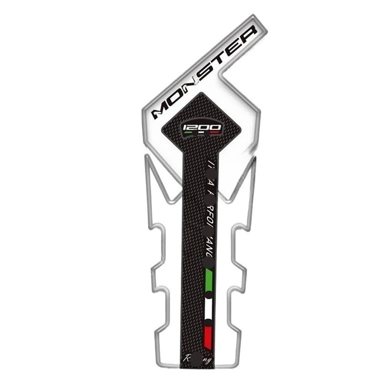 Protection Réservoir Moto Monster 1200 Autocollant Noir