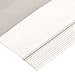 Interplas CZW20406 2 Mil White Block Ziplock Bags, 4" Length, 6" Width (Case of 1000)