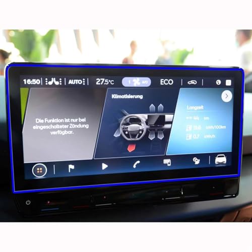 Film protecteur PET Cupra contre les rayures d'écran GPS 12 pouces AMXHYVS