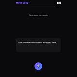 Transform your stream of consciousness into structured, hierarchical thought maps using voice and AI filtering.